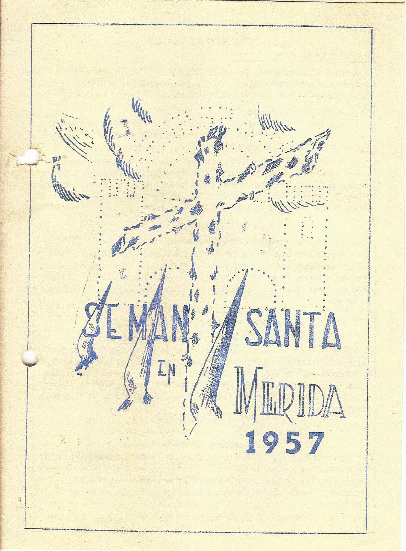 Semana Santa en Mérida 1957 Mérida
